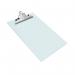 Rapesco Heavy Duty Frosted Transparent Clipboar A4 Clear - 888 30465RA
