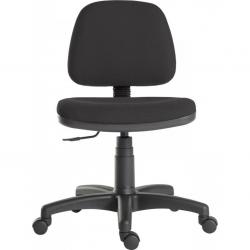 Teknik Office Ergo Blaster Medium Back Fabric Operator Office Chair with Fixed Arms Black - 1100BLK0288 30470TK