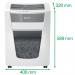 Leitz IQ Office Pro Micro Cut Shredder 30 Litre 17 Sheet White DS 80051000 30517AC