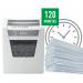 Leitz IQ Office Cross Cut Shredder 23 Litre 17 Sheet White DS 80031000 30538AC