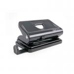 Rapesco 810 2-Hole Metal Punch 12 Sheets - Black - PF810MB1 30542RA