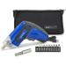 Rapesco Germ-Savvy Antibacterial Cordless Screwdriver 3.6V - Blue 1640 30598RA