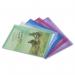 Rapesco Eco Popper Wallet A4 Assorted Colours (Pack 5) 1039 30612RA