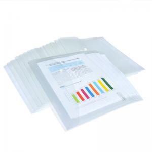 Rapesco Clear Transparent Popper Wallet Foolscap Pack 20 1496 30626RA