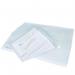 Rapesco Clear Transparent Popper Wallet A5 (Pack 25) 1500 30633RA