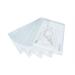 Rapesco Clear Transparent Popper Wallet A5 (Pack 25) 1500 30633RA