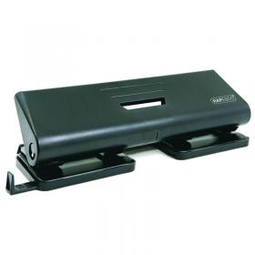 Rapesco 75 P 4 Hole Punch 16 Sheets black PF75P0B1 30647RA