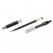 Pilot G-207 Retractable Gel Rollerball Pen 0.7mm Tip 0.39mm Line Black (Pack 12) - 41101201 31095PT