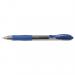 Pilot G-207 Retractable Gel Rollerball Pen 0.7mm Tip 0.39mm Line Blue (Pack 12) - 41101203 31109PT