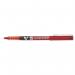 Pilot V5 Hi-Tecpoint Liquid Ink Rollerball Pen 0.5mm Tip 0.3mm Line Red (Pack 12) - 100101202 31193PT