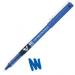 Pilot V5 Hi-Tecpoint Liquid Ink Rollerball Pen 0.5mm Tip 0.3mm Line Blue (Pack 12) - 100101203 31200PT