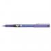 Pilot V5 Hi-Tecpoint Liquid Ink Rollerball Pen 0.5mm Tip 0.3mm Line Violet (Pack 12) - 100101208 31214PT