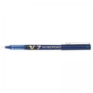 Pilot V7 Hi-Tecpoint Liquid Ink Rollerball Pen 0.7mm Tip 0.5mm Line