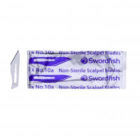 Swordfish Scalpel Blades No 10A Silver (Pack 100) - 43802 31252SN