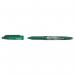 Pilot FriXion Ball Erasable Gel Rollerball Pen 0.7mm Tip 0.35mm Line Green (Pack 12) - 224101204 31284PT