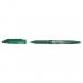 Pilot FriXion Ball Erasable Gel Rollerball Pen 0.7mm Tip 0.35mm Line Green (Pack 12) - 224101204 31284PT