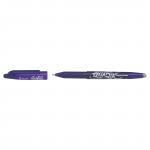 Pilot FriXion Ball Erasable Gel Rollerball Pen 0.7mm Tip 0.35mm Line Violet (Pack 12) - 224101208 31291PT