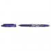 Pilot FriXion Ball Erasable Gel Rollerball Pen 0.7mm Tip 0.35mm Line Violet (Pack 12) - 224101208 31291PT