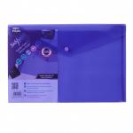 Snopake Polyfile Wallet File Polypropylene Foolscap Electra Purple (Pack 5) - 11162 31301SN