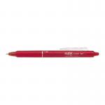 Pilot FriXion Clicker Erasable Retractable Gel Rollerball Pen 0.7mm Tip 0.35mm Line Red (Pack 12) - 229101202 31333PT