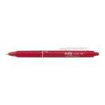 Pilot FriXion Clicker Erasable Retractable Gel Rollerball Pen 0.7mm Tip 0.35mm Line Red (Pack 12) - 229101202 31333PT