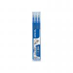 Pilot Refill for FriXion BallClicker Pens 0.7mm Tip Blue (Pack 3) - 75300303 31368PT