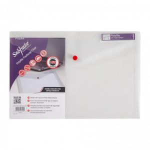 Snopake Polyfile Wallet File Polypropylene Foolscap Clear Pack 5 -