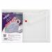 Snopake Polyfile Trio Wallet File Polypropylene Foolscap Clear (Pack 5) - 14966 31406SN