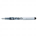 Pilot V-Pen Erasable Disposable Fountain Pen Black (Pack 12) - 631101201 31424PT