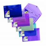 Snopake Lite Polyfile Wallet File Polypropylene A4 Assorted Colours (Pack 5) - 15411 31448SN
