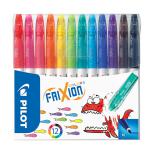 Pilot FriXion Colours Felt Tip Colouring Pens Assorted Colours (Pack 12) - 220300120 31487PT