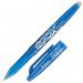 Pilot FriXion Ball Erasable Gel Rollerball Pen 0.7mm Tip 0.35mm Line Light Blue (Pack 12) - 224101210 31522PT