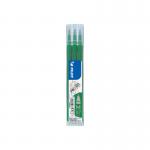 Pilot Refill for FriXion BallClicker Pens 0.7mm Tip Green (Pack 3) - 75300304 31543PT