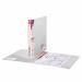 Snopake Executive Ring Binder 2 O-Ring A4 15mm Rings Clear (Pack 10) - 10119 31574SN