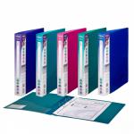 Snopake Superline Ring Binder 2 O-Ring A4 25mm Rings Electra Assorted (Pack 10) - 10165 31644SN