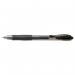 Pilot G-207 Retractable Gel Rollerball Pen 0.7mm Tip 0.39mm Line Black (Pack 20) - 3131910516460 31648PT