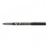 Pilot V7 Hi-Tecpoint Liquid Ink Rollerball Pen 0.7mm Tip 0.5mm Line Black (Pack 20) - 3131910516538 31683PT