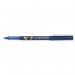 Pilot V7 Hi-Tecpoint Liquid Ink Rollerball Pen 0.7mm Tip 0.5mm Line Blue (Pack 20) - 3131910516545 31690PT