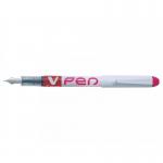 Pilot V-Pen Erasable Disposable Fountain Pen Pink (Pack 12) - 631101209 31760PT