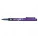 Pilot V Sign Liquid Ink Pen 2mm Tip 0.6mm Line Violet (Pack 12) - 301101208 31851PT