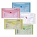 Snopake Polyfile Wallet File Polypropylene DL Classic Assorted Colours (Pack 5) - 10070 31868SN