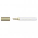 Pilot Pintor Fine Bullet Tip Paint Marker 2.9mm Gold (Single Pen) 4902505541605 31907PT