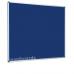 Magiboards Slim Frame Blue Felt Noticeboard Aluminium Frame 1500x1200mm - NF1AB6BLU 31963MA