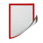 Magiboards Solo Magnetic Sign Holder A4 Red (Pack 12) 32285MA