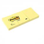 Post-it Notes 38x51mm 100 Sheets Canary Yellow (Pack 12) 7100172745 32365TT