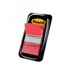 Post-it Index Flags Repositionable 25x43mm 12x50 Tabs Red (Pack 600) 7100089833 32407TT