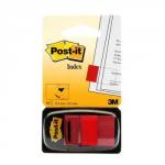 Post-it Index Flags 25mm 50 Tabs Red PK12 32407TT