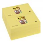 Post-it Notes 76x127mm 100 Sheets Canary Yellow (Pack 12) 7100090881 32428TT