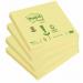 Post-it Notes 76x76mm Canary YL PK12