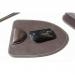 Faux Leather Mouse Pad Brown